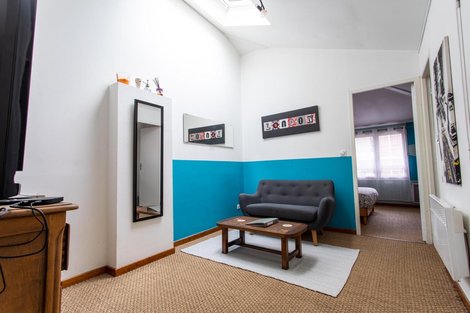 T2 Toulouse 40M2, Lit Queen Size, Climatisation, Quartier Sympa, Terrasse エクステリア 写真